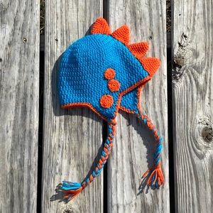 Crochet Handmade Dinosaur Hat